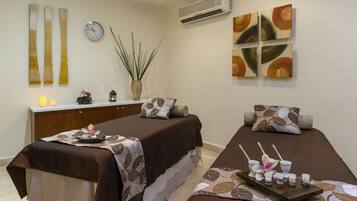 Tratamientos corporales, hidroterapia, aromaterapia y masajes suecos