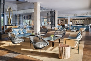 Zona de estar del vestíbulo