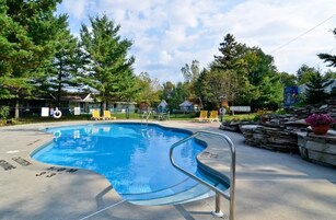 Seasonal outdoor pool
