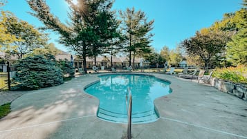 Seasonal outdoor pool