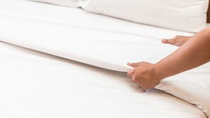 Free WiFi, bed sheets, alarm clocks