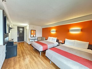 Free WiFi, bed sheets