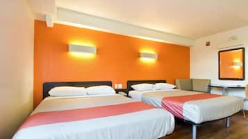 Free WiFi, bed sheets