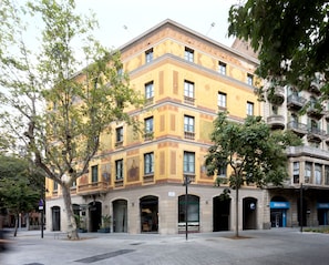 Façade de l’hébergement