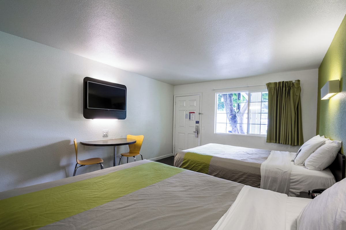 Premium bedding, pillow-top beds, free WiFi, bed sheets