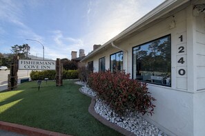 Fachada de la propiedad