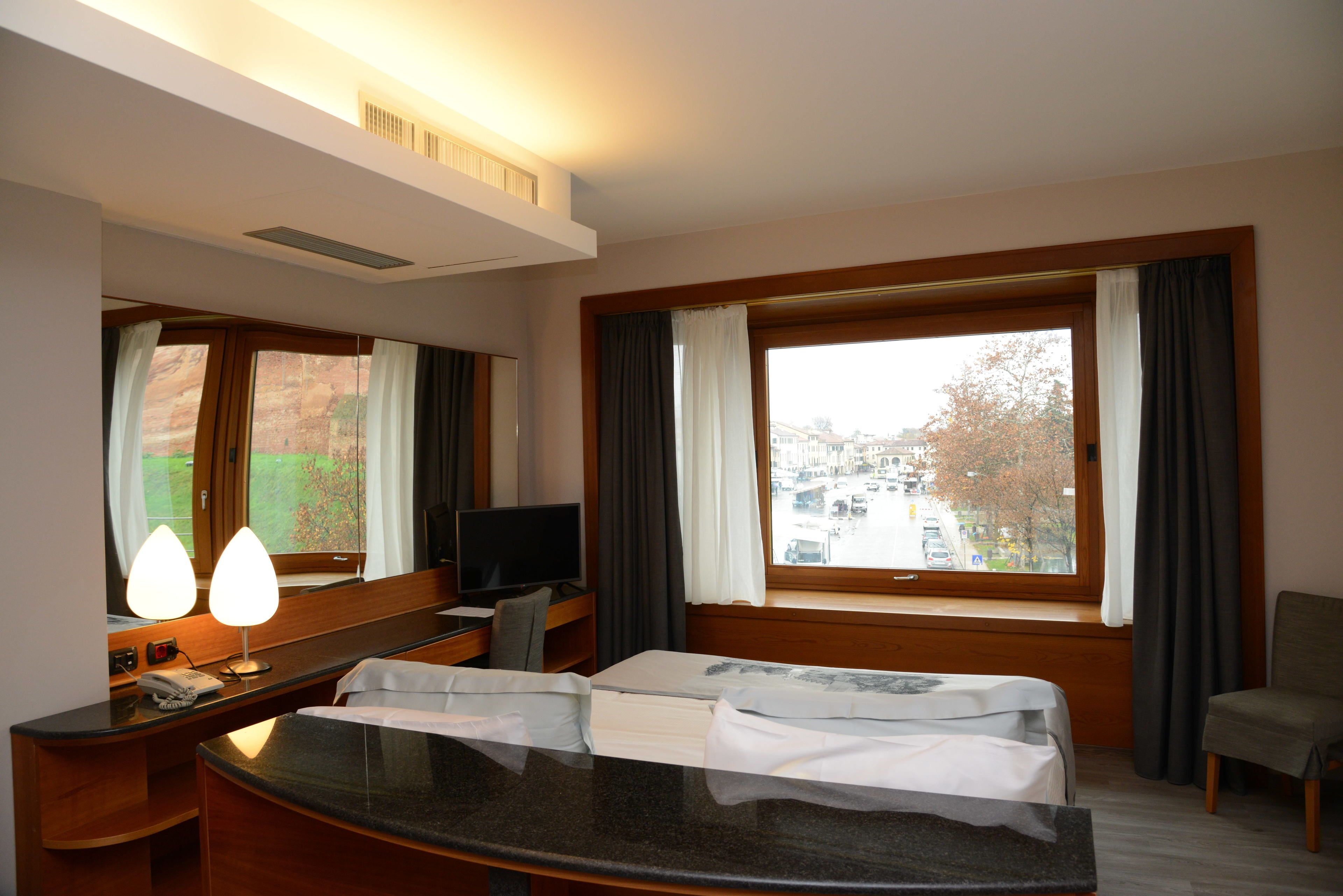 superior room, multiple beds, city view | minibar, in-room safe, desk, soundproofing