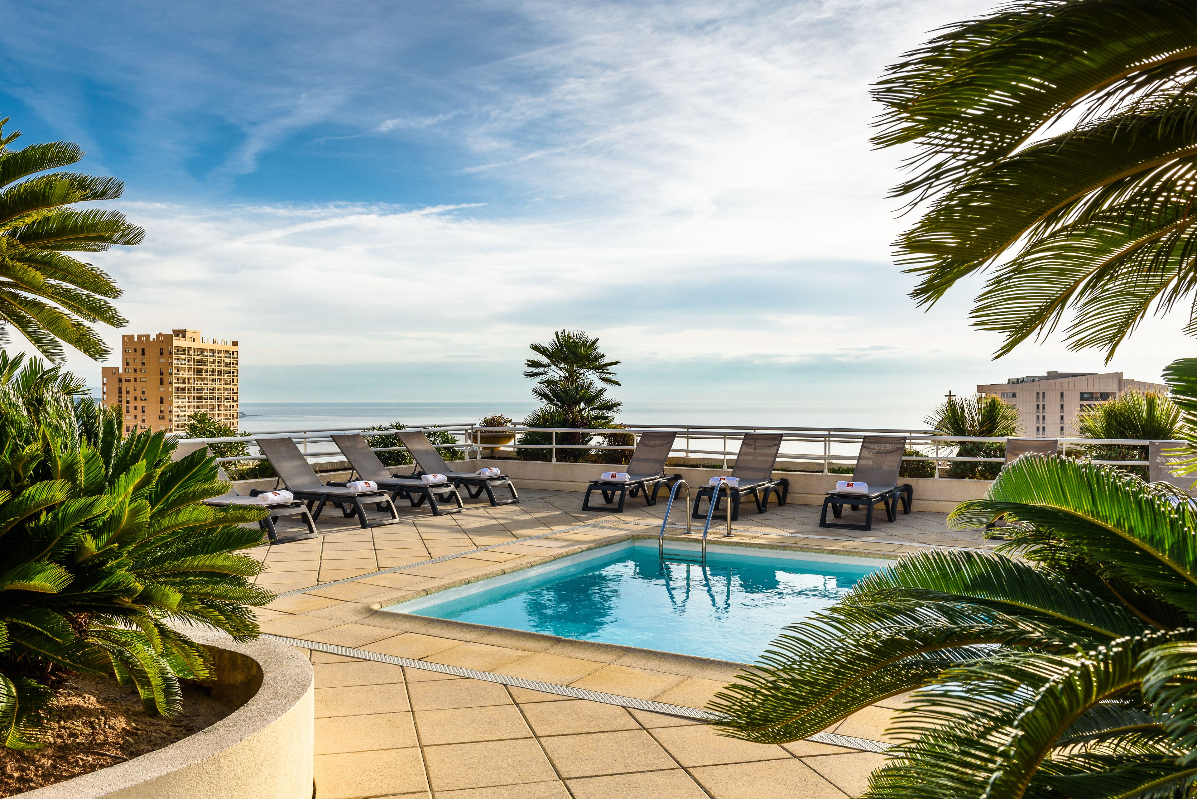 Seasonal outdoor pool