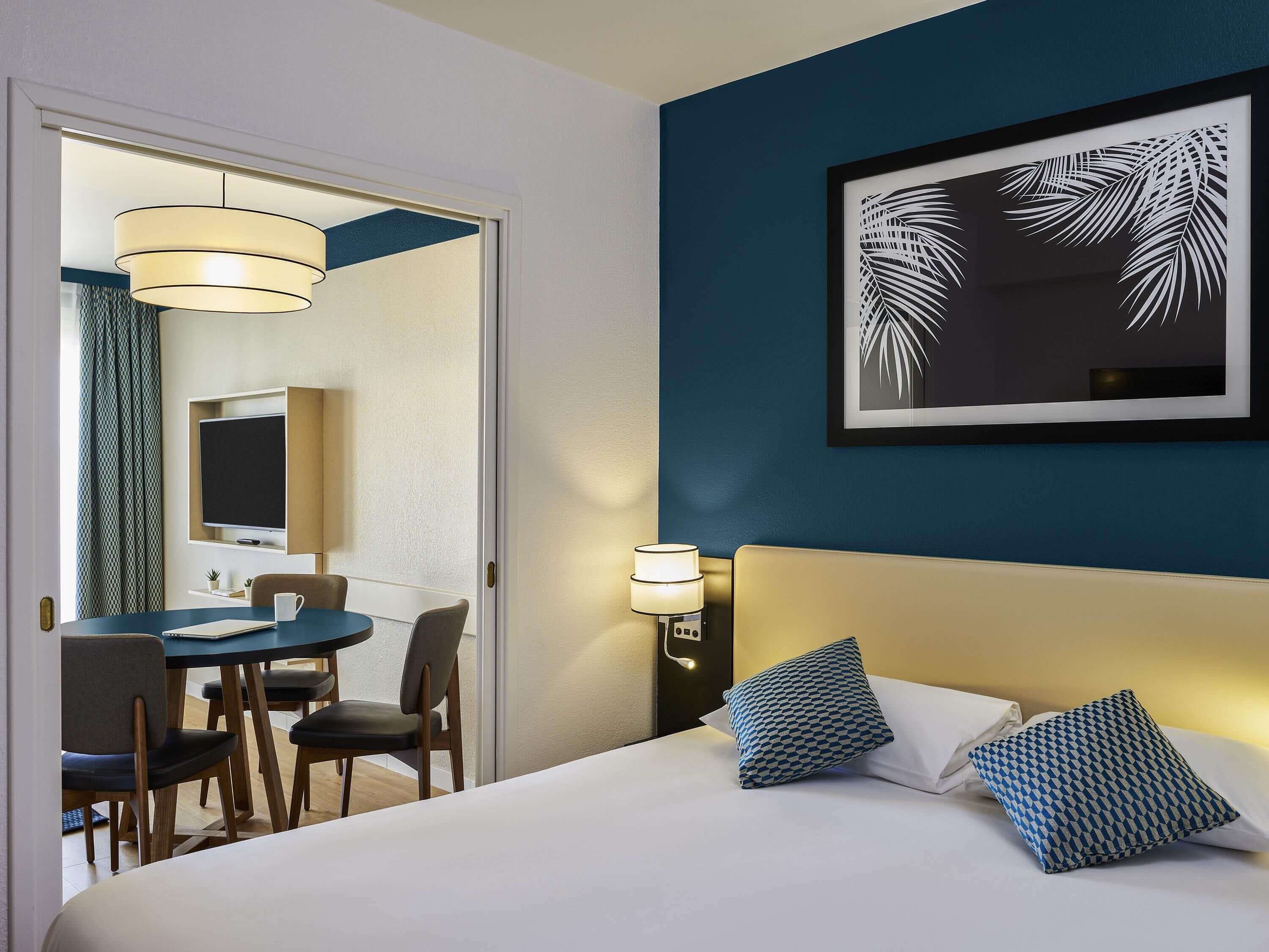 公寓, 1 间卧室 | 客房内保险箱、办公桌、隔音、熨斗/熨衣板