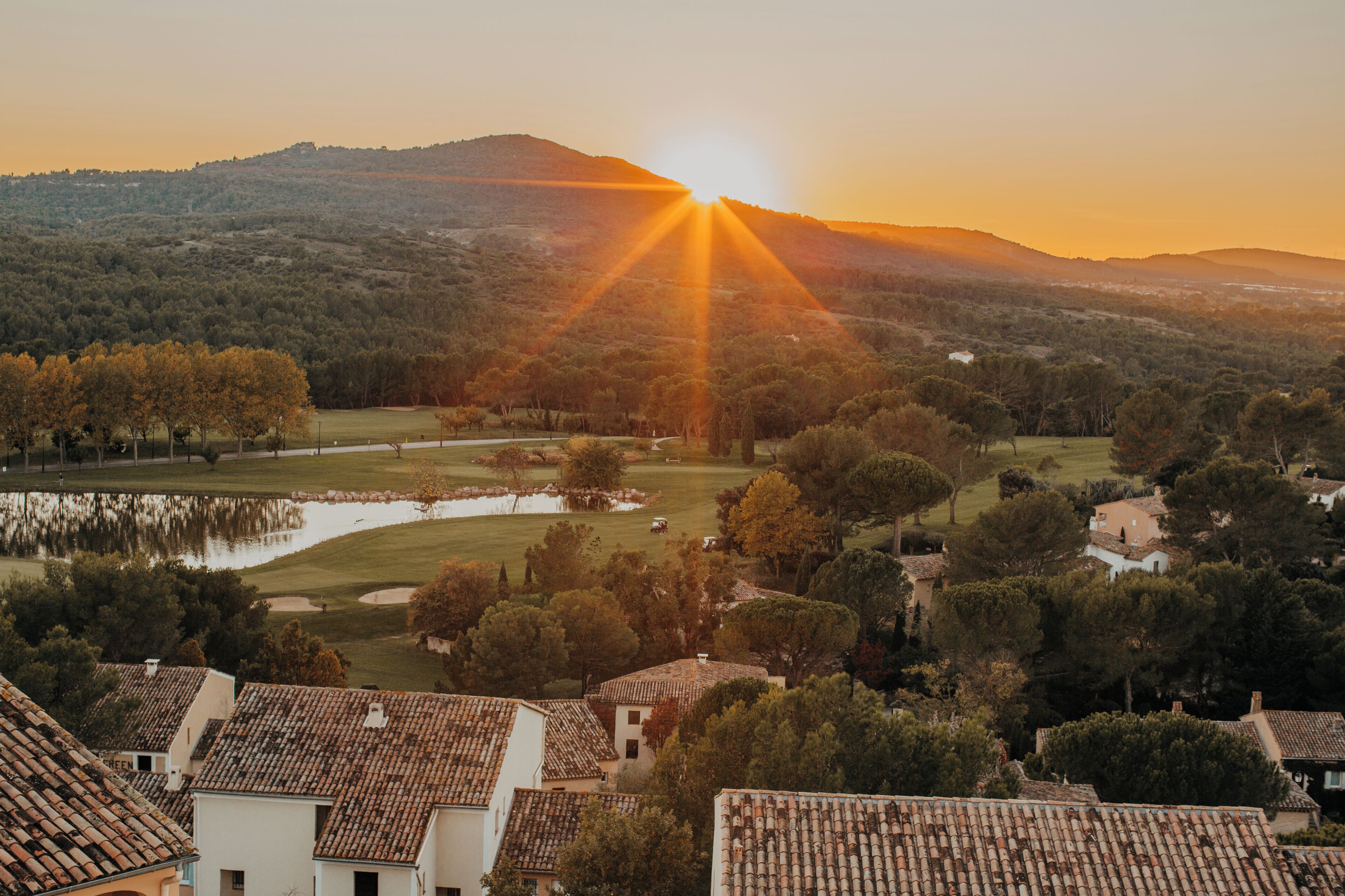 Uitzicht vanuit accommodatie