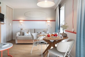 Studio 4 personnes - Rénové | Soundproofing, free cribs/infant beds, free WiFi, bed sheets - Pierre & Vacances Résidence premium Haguna (Biarritz)