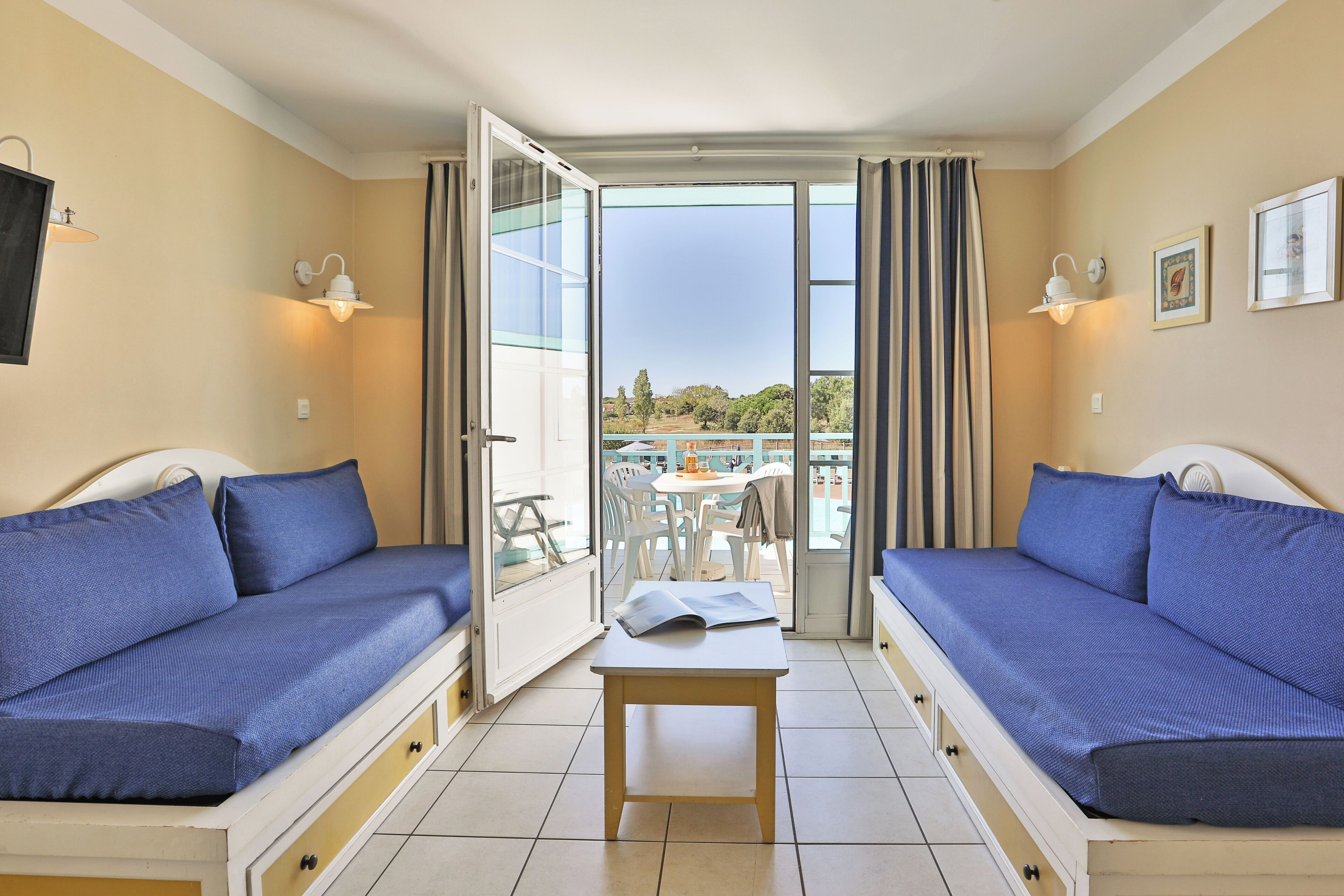 Appartement 4 personnes - 1 chambre - Terrasse | Vue de la chambre