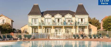 Façade de l’hébergement