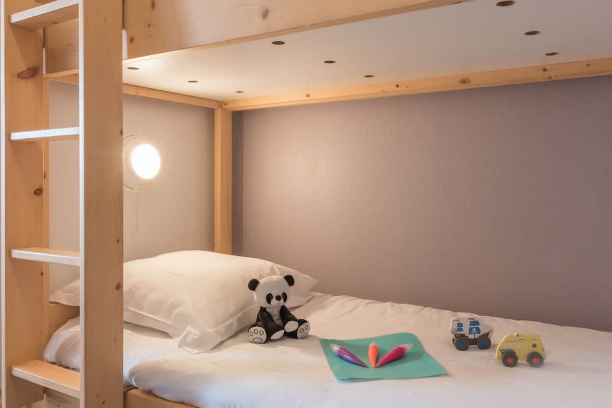 Soundproofing, iron/ironing board, cribs/infant beds, free WiFi