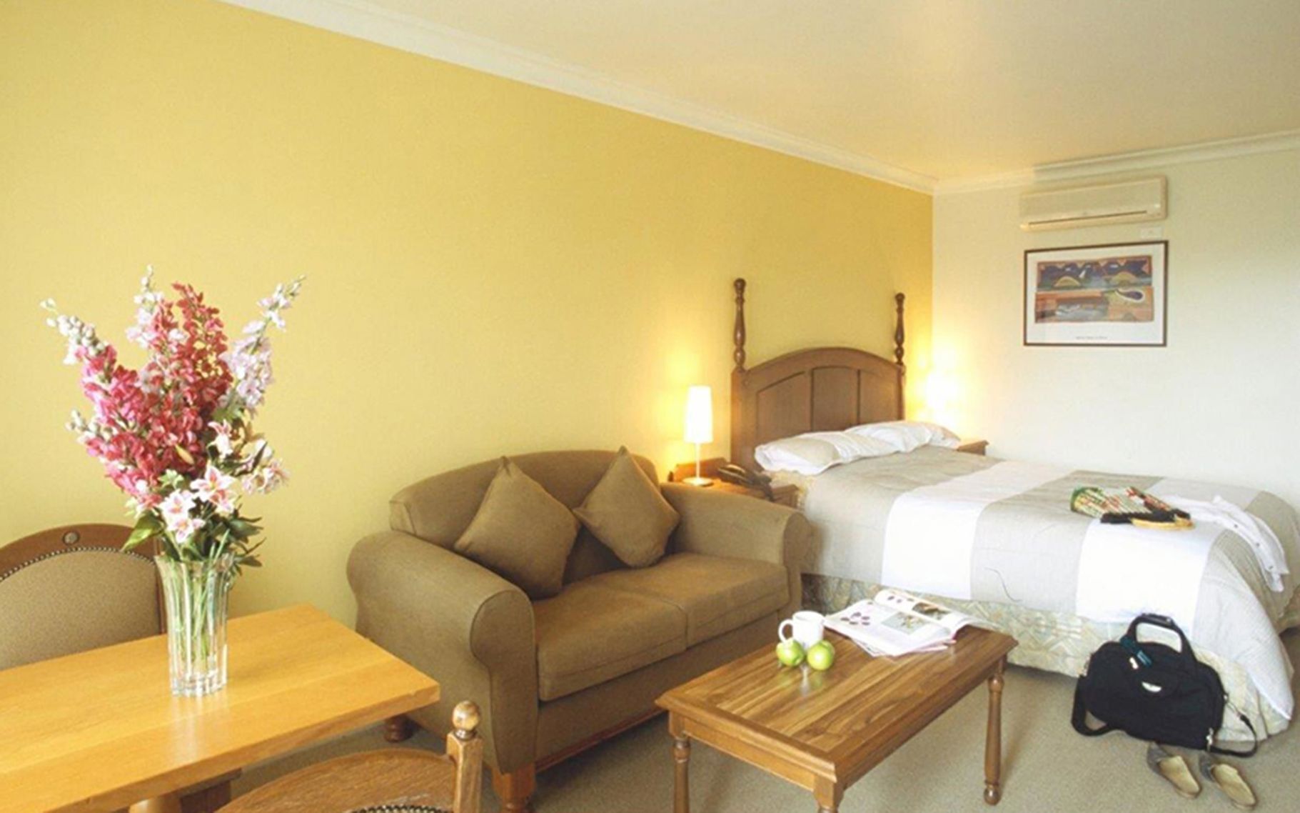 Down duvets, pillow-top beds, minibar, in-room safe