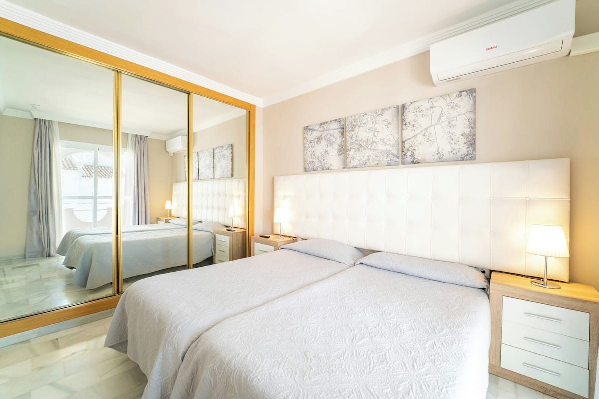 Apartment, 2 Bedrooms, Terrace | 1 bedroom, blackout drapes, free WiFi, bed sheets