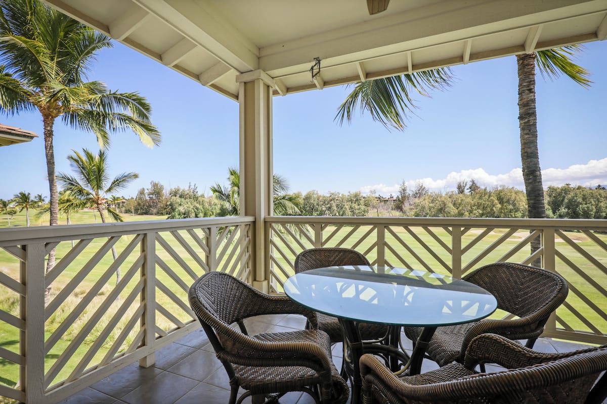 Condo, 2 habitaciones, vista al campo de golf (2 Bath) | Vista del balcón