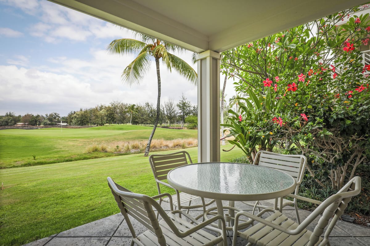 Condo, 1 habitación, vista al campo de golf | Terraza o patio
