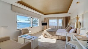 Chambre Double Supérieure, vue mer | Vue sur la plage/l’océan