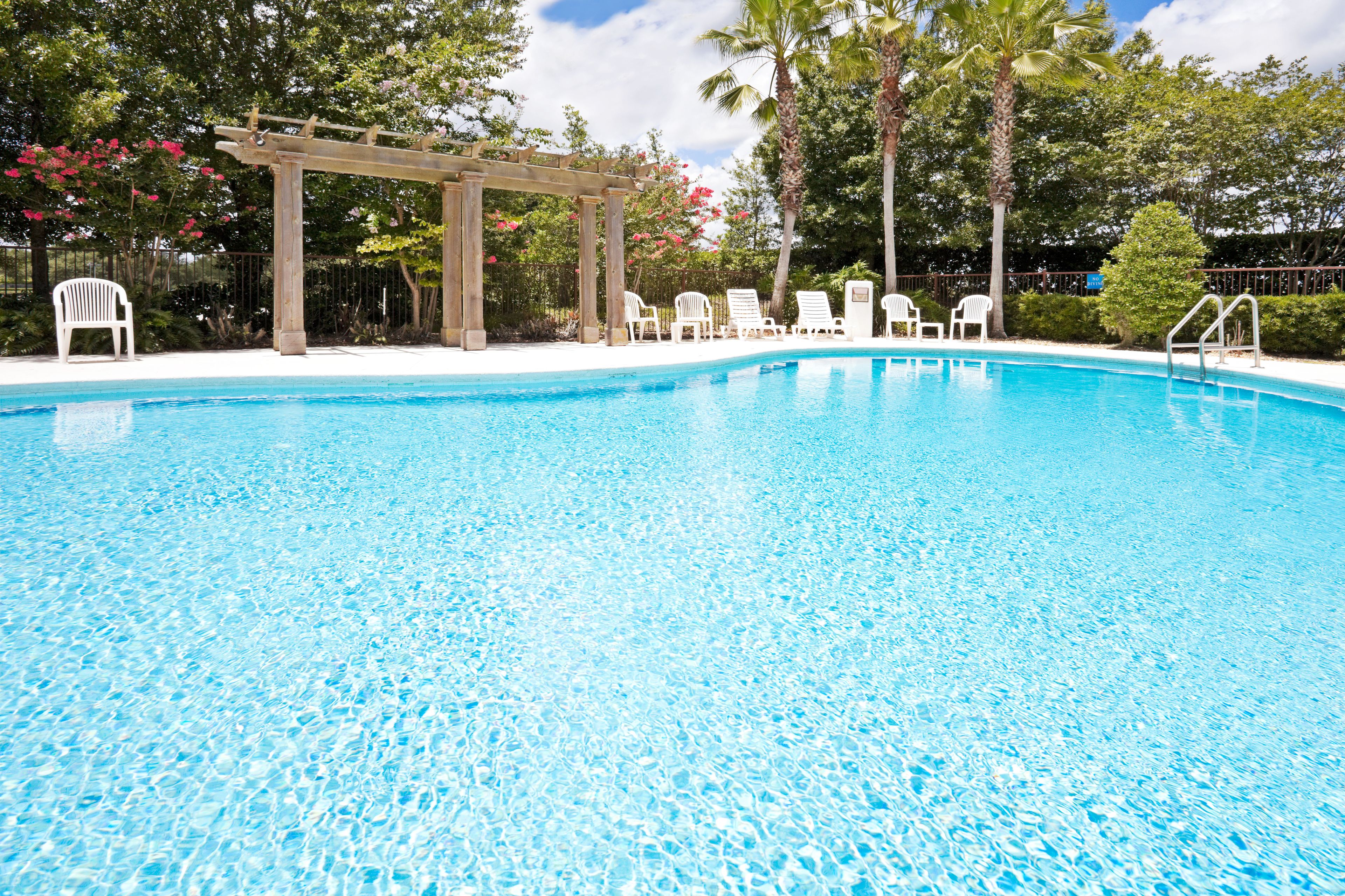 Alberca al aire libre 