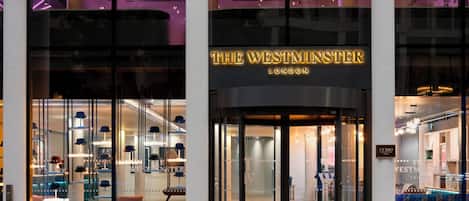 Façade de l’hébergement