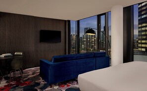 Presidential Room, 1 King Bed with Sofa bed, River View | In-room safe, desk, iron/ironing board, travel crib