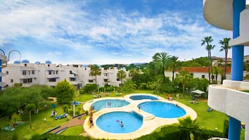 Blick von der Unterkunft