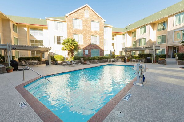 Seasonal outdoor pool
