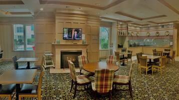 Free daily on-the-go breakfast