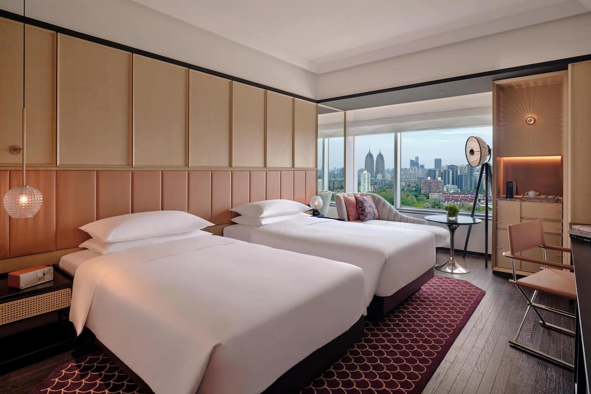 Room, 2 Single Beds, Park View | Premium bedding, minibar, in-room safe, desk