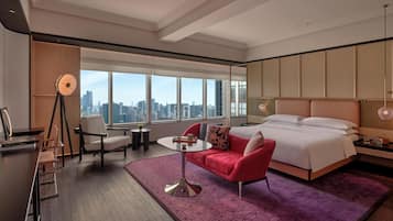 Premium bedding, minibar, in-room safe, desk
