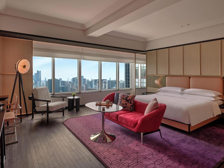 Premium bedding, minibar, in-room safe, desk