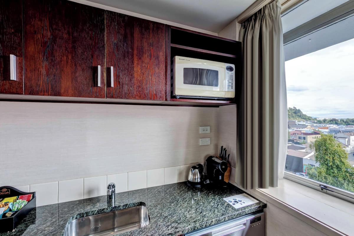 deluxe suite, 1 king bed | private kitchen | coffee/tea maker, electric kettle