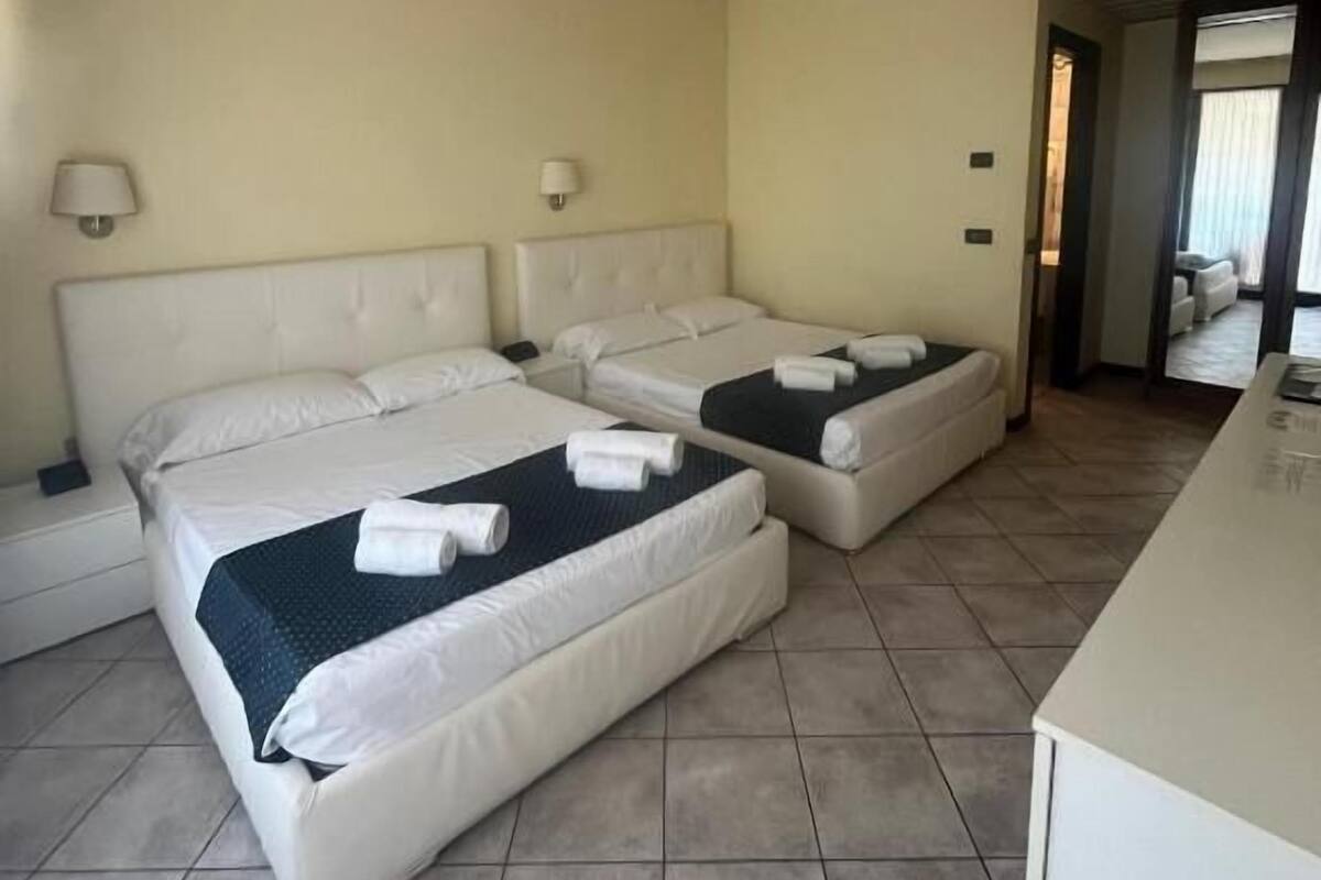 Family Quadruple Room, 2 Double Beds, Ground Floor