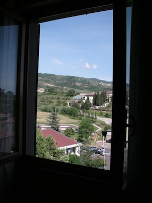 Blick auf die Berge