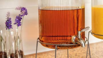 Daily buffet breakfast (EUR 15 per person)