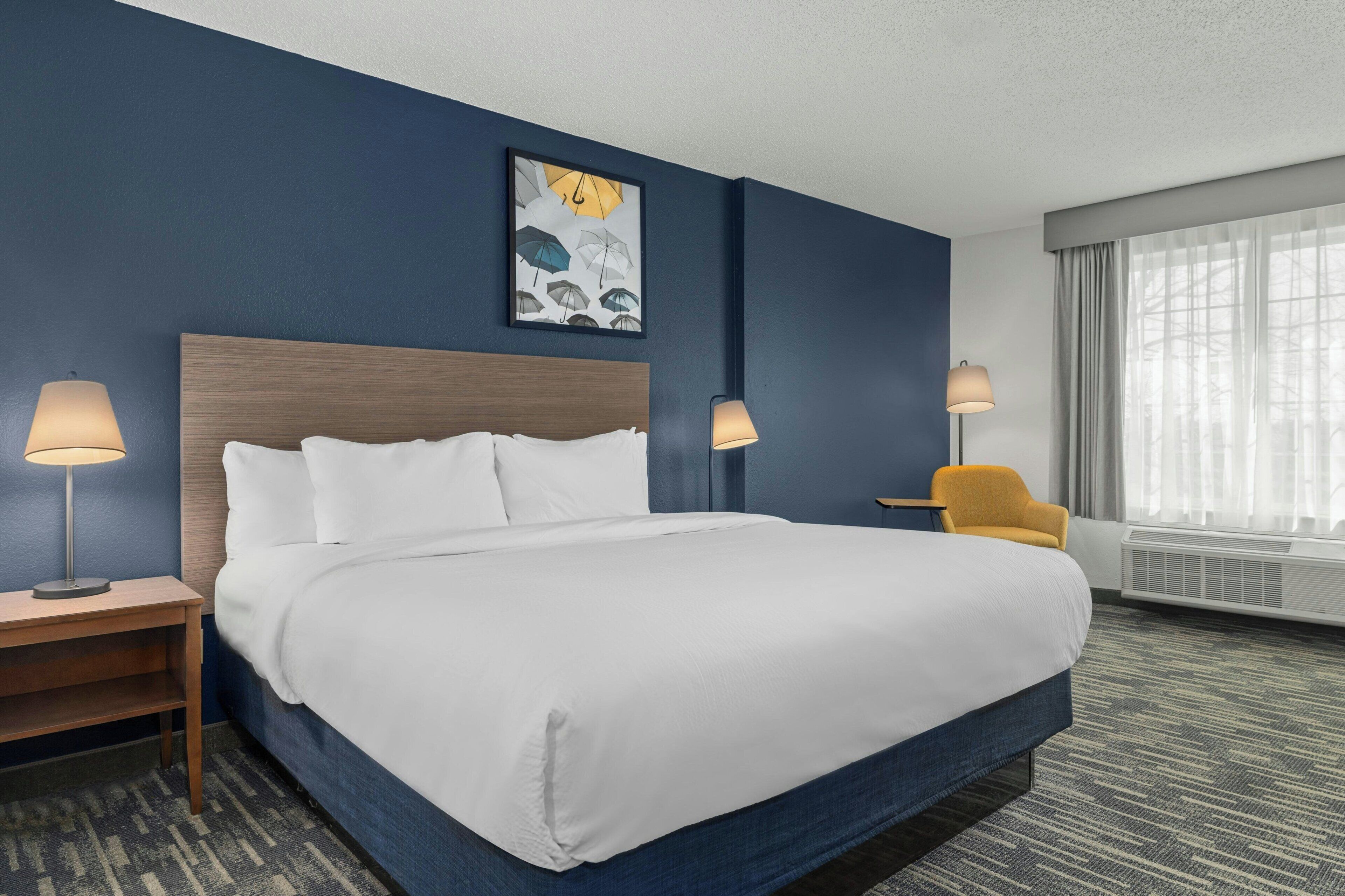 標準客房, 1 張特大雙人床 | 高級寢具、羽絨被、Tempur-Pedic 床墊、客房內保險箱