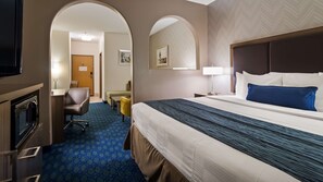 In-room safe, desk, blackout drapes, iron/ironing board