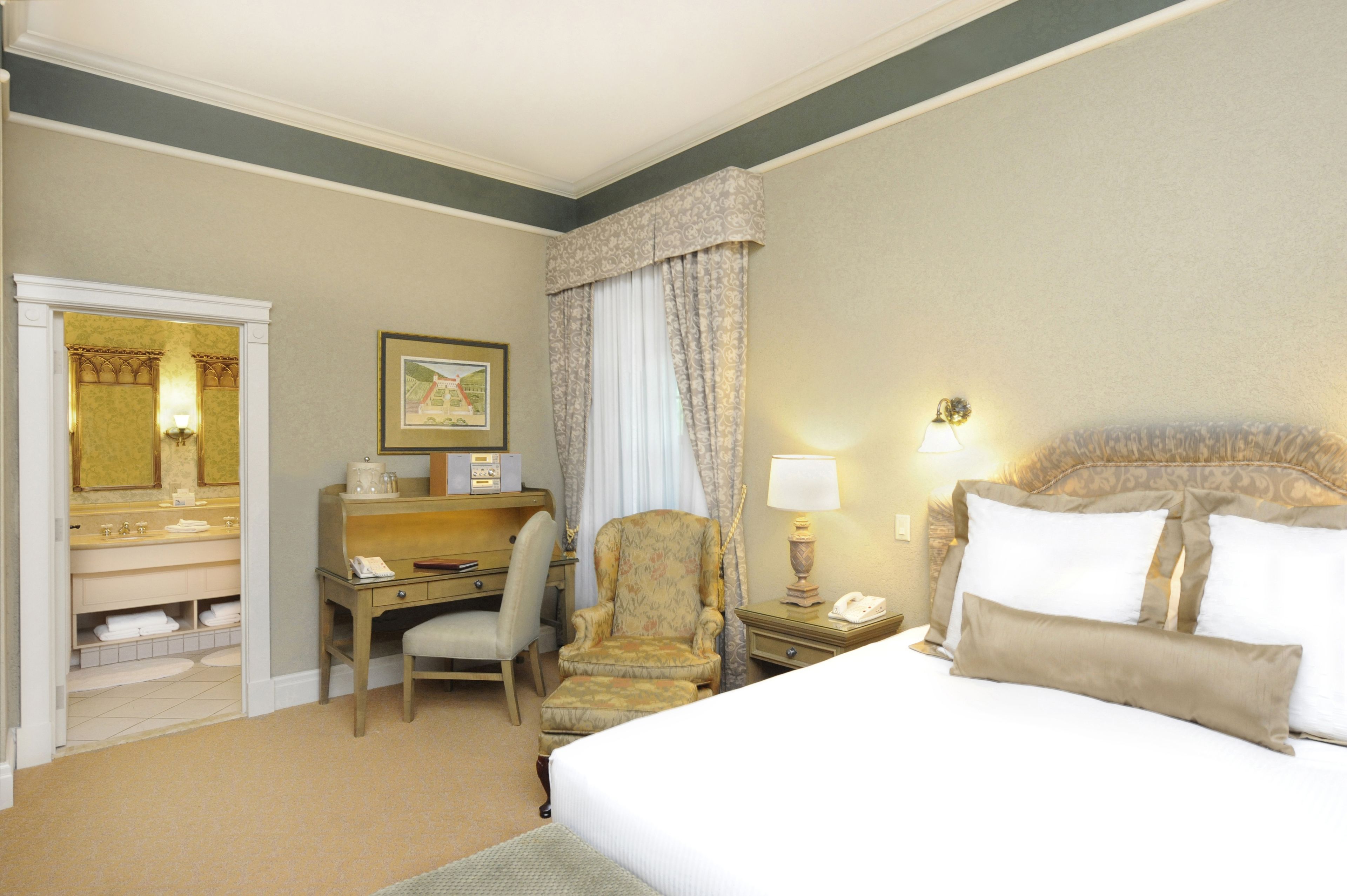 premium suite, 1 king bed with sofa bed | 1 bedroom, egyptian cotton sheets, premium bedding, down duvets