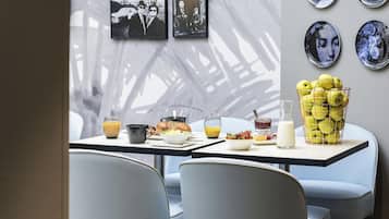 Daily buffet breakfast (EUR 12 per person)