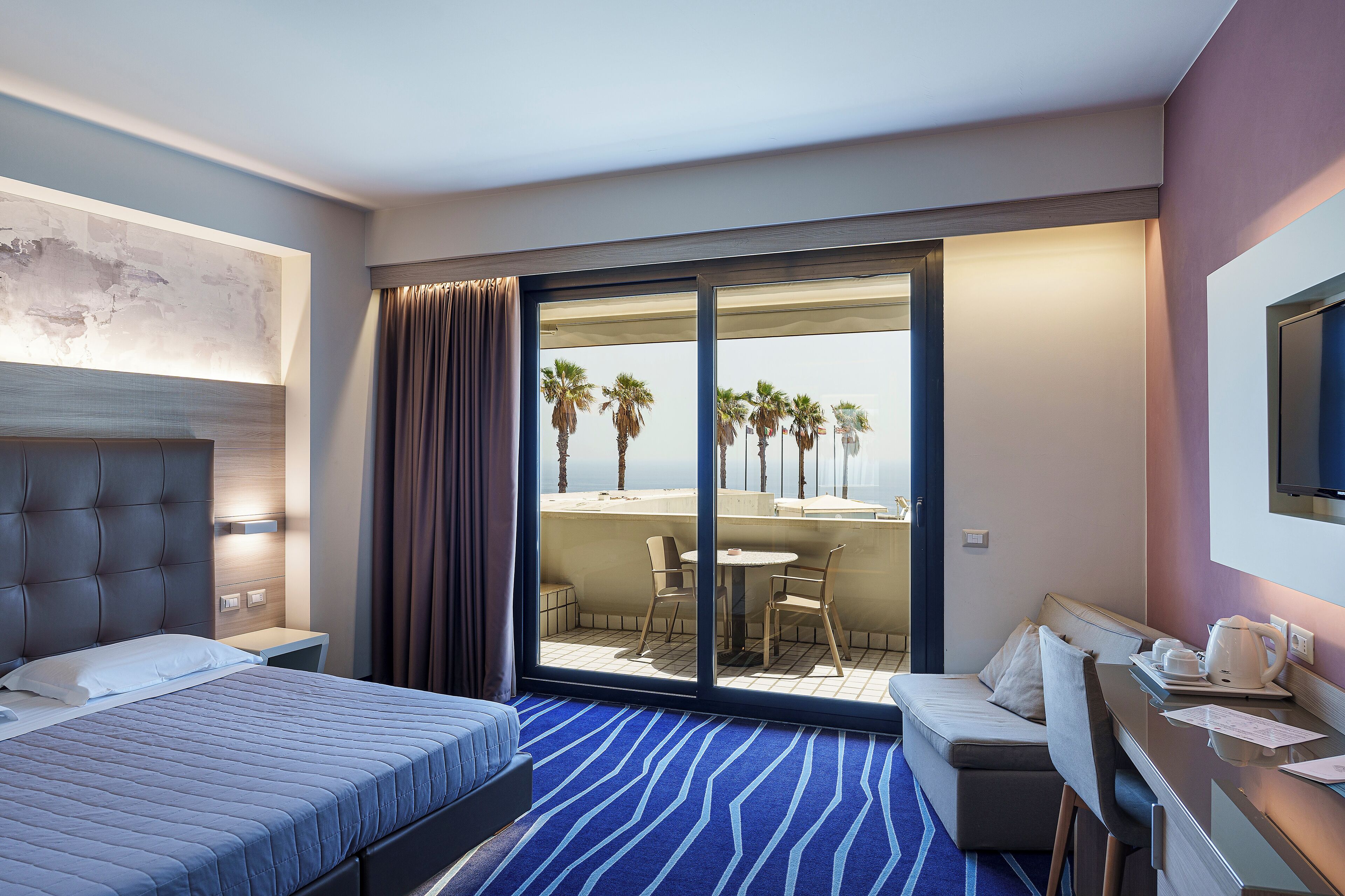 Deluxe-Doppel- oder -Zweibettzimmer, Balkon