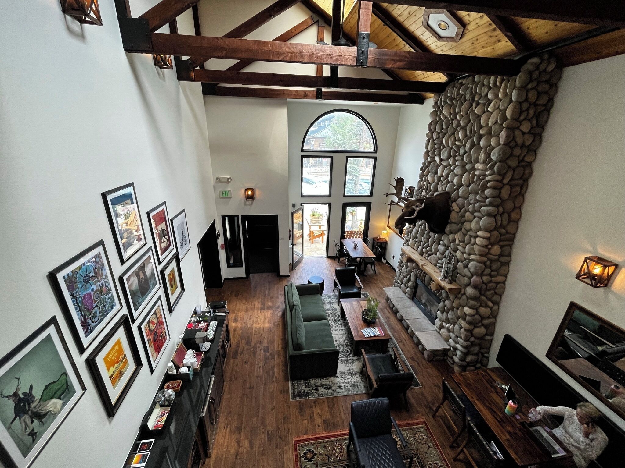 Sitzecke in der Lobby