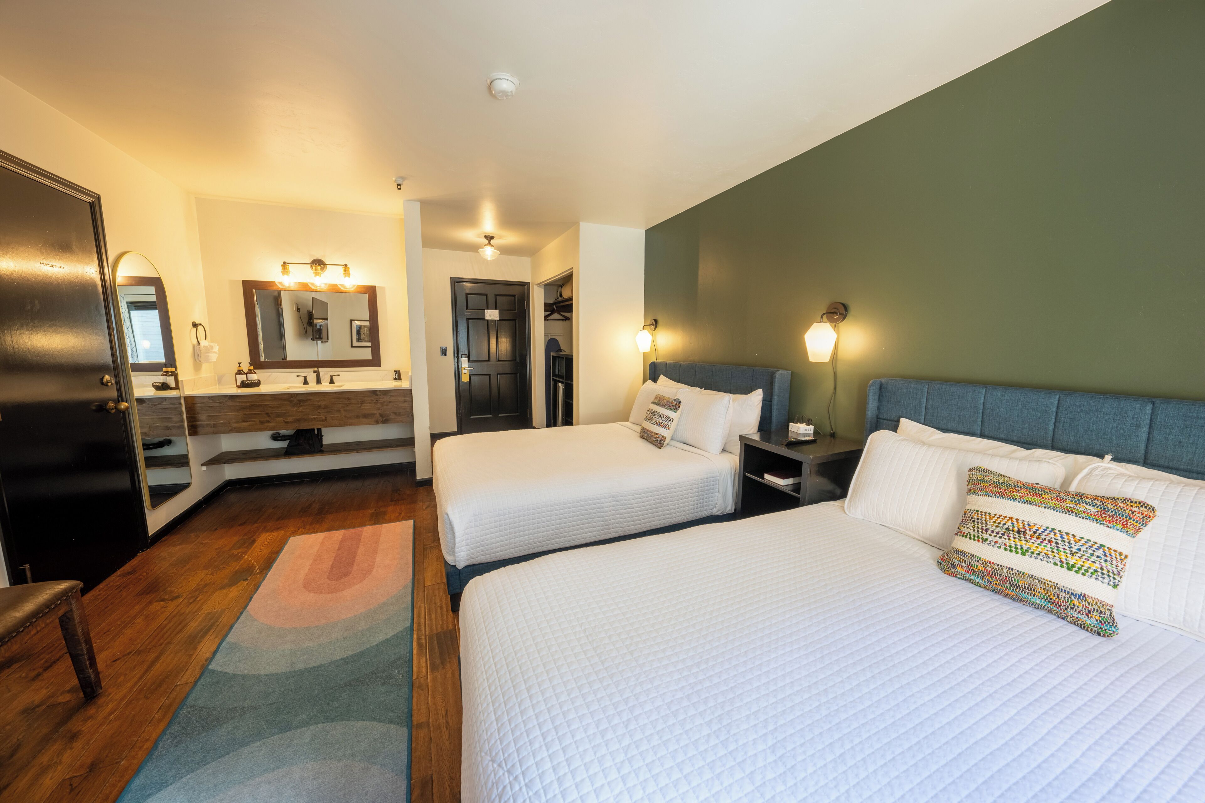 Standard Room, 2 Queen Beds | Premium bedding, desk, laptop workspace, iron/ironing board (on request)