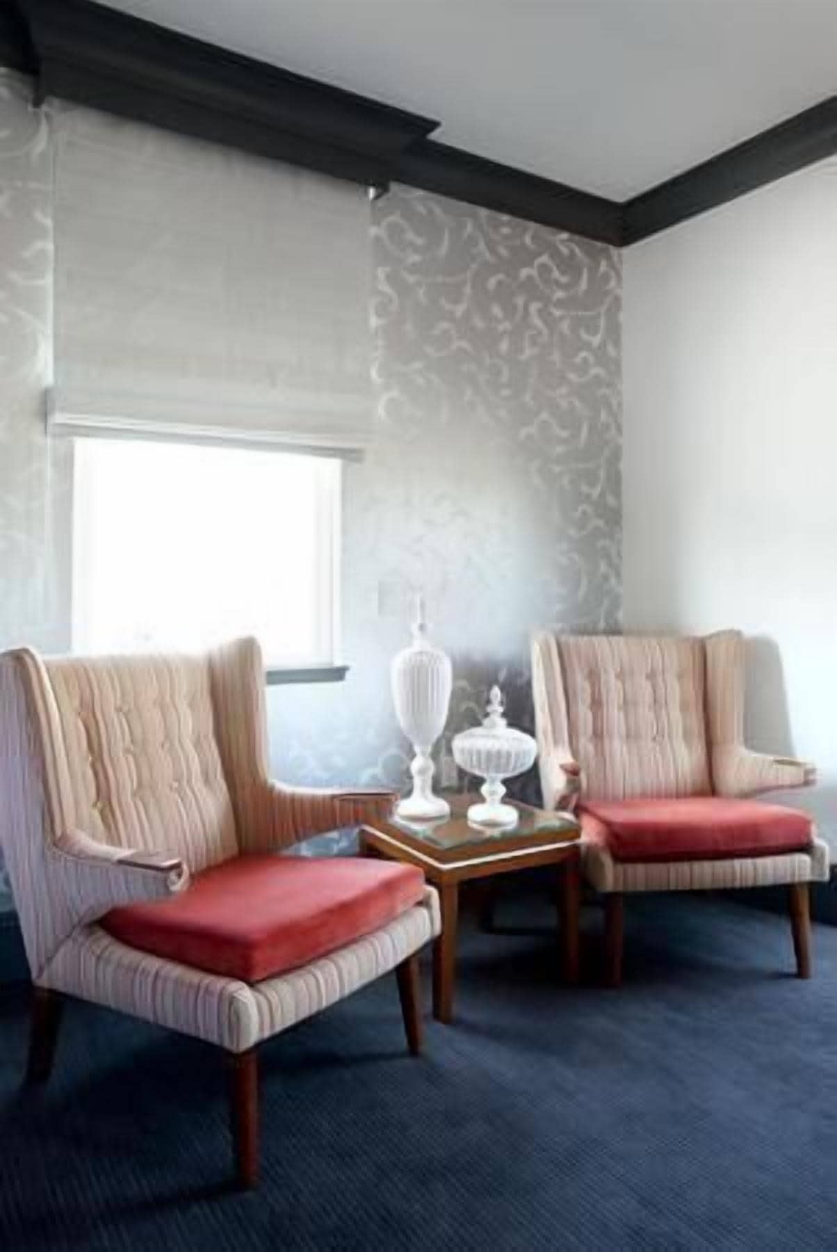 double room, 2 queen beds | living area | lcd tv