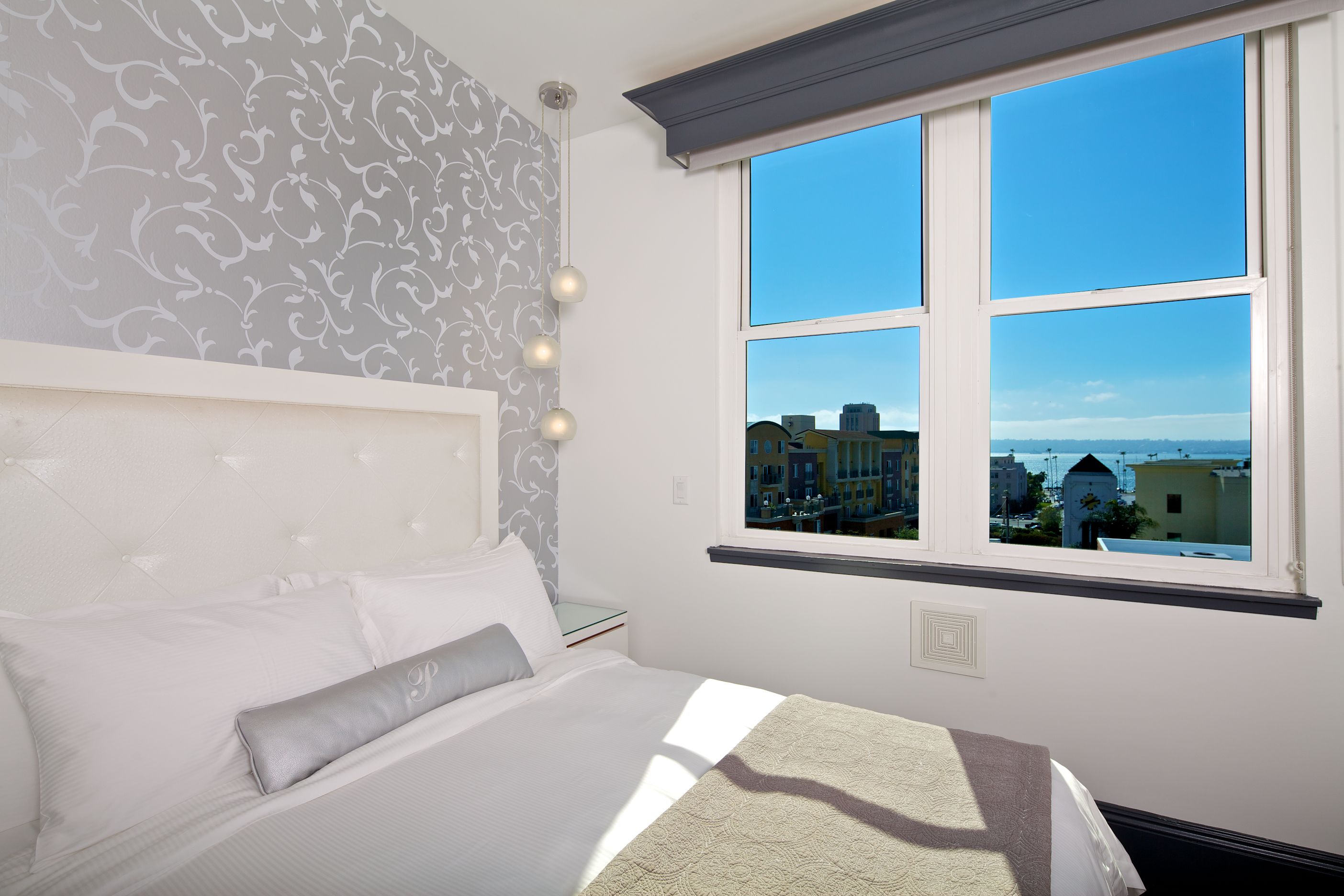 desk, blackout curtains, iron/ironing board, free wifi