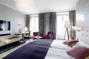 Literie hypoallergénique, minibar, coffres-forts dans les chambres