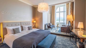 Ropa de cama hipoalergénica y minibar