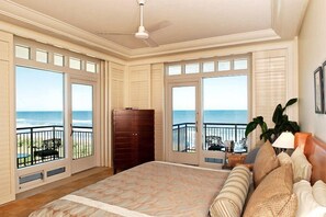 Standard Room, Oceanfront | Premium bedding, in-room safe, desk, iron/ironing board