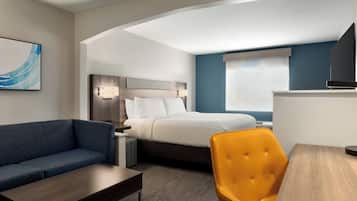 Suite, 1 King Bed with Sofa bed