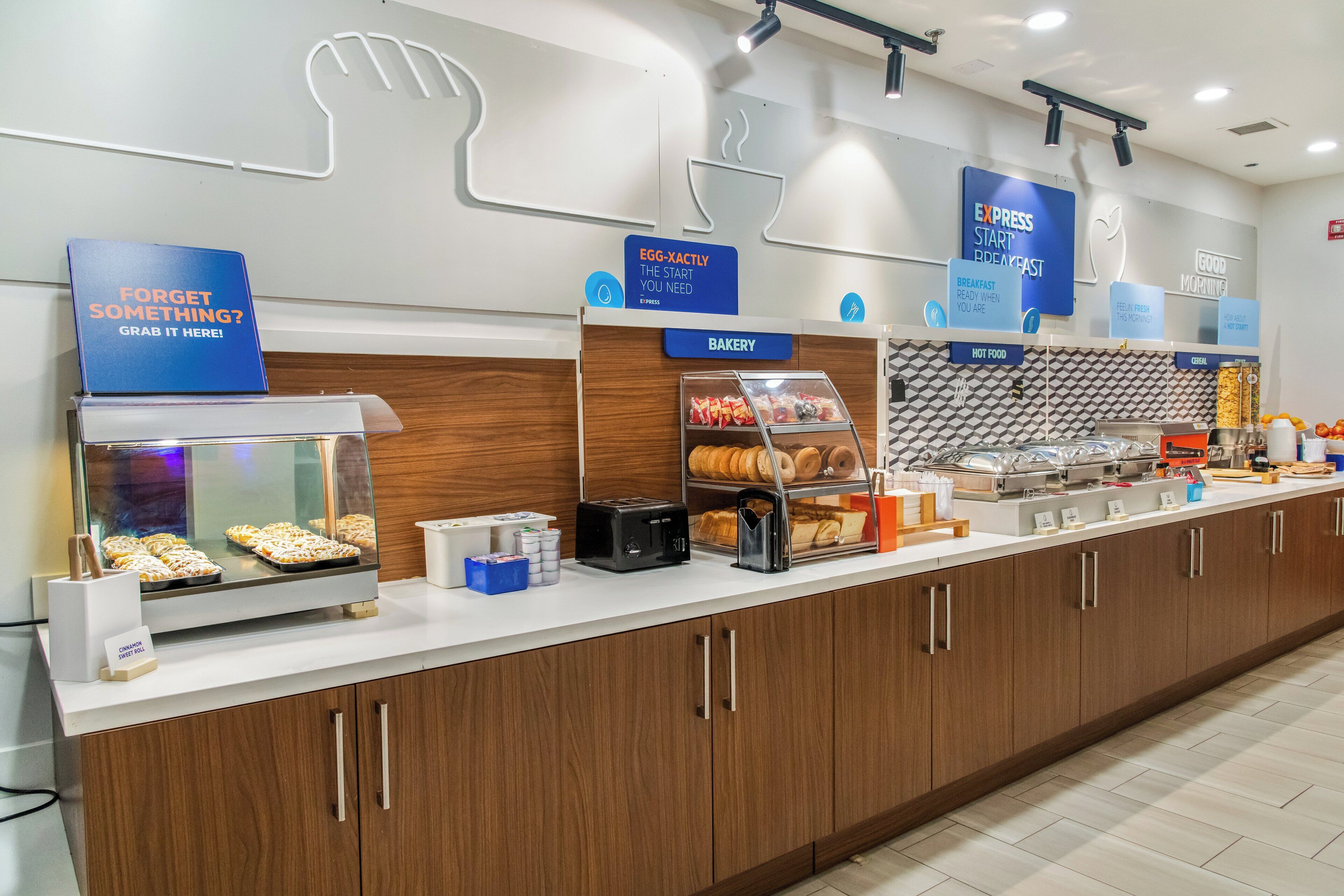 Café da manhã com buffet grátis